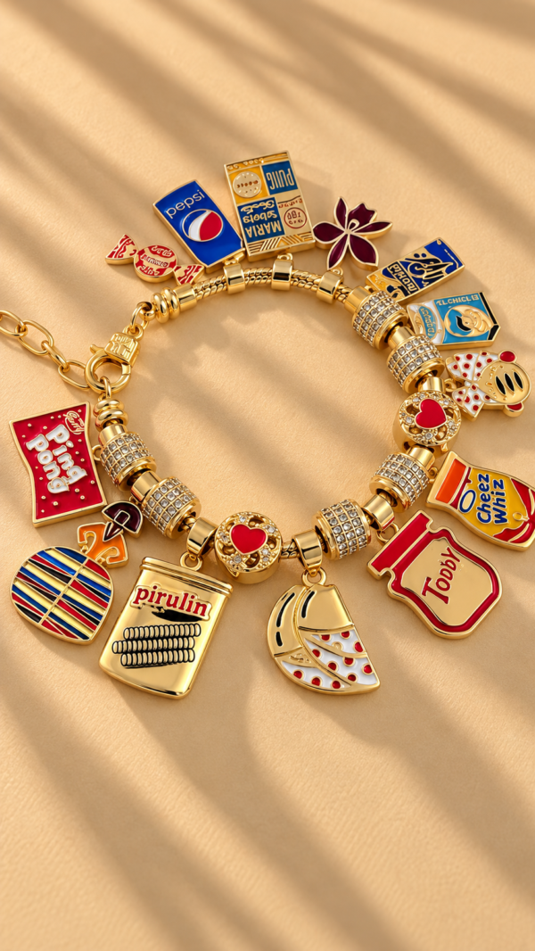 Bracelet with Charms Chicha Charm