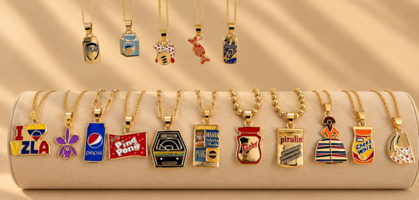 Chain with Charms Cable chain necklace