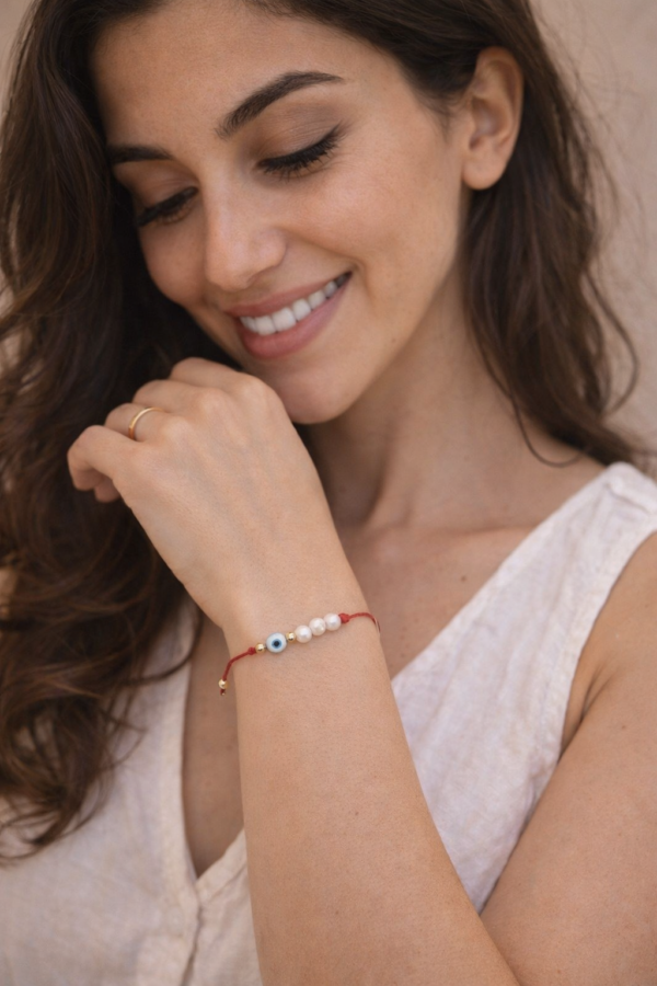 FJD-002_1(1) Alma red bracelet