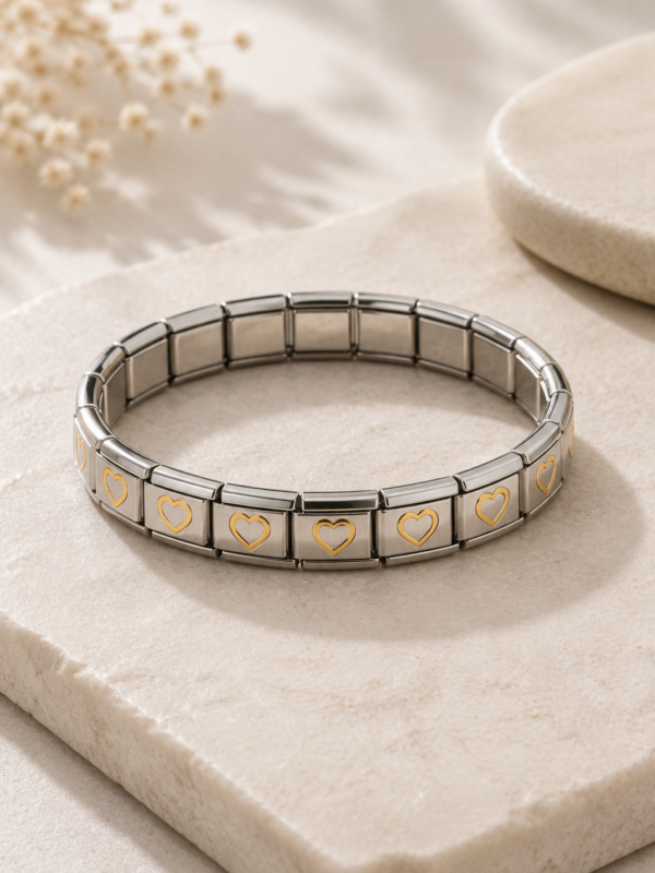 FJD-013 Cuore-Italian bracelet