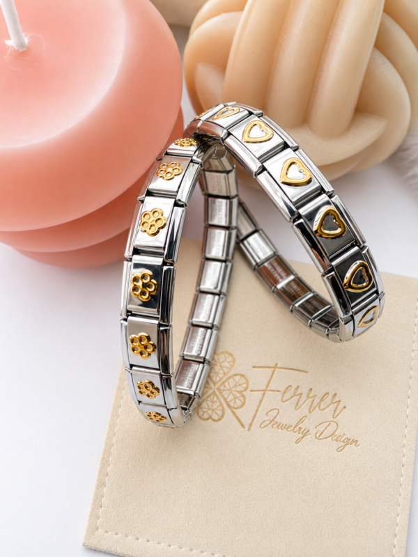 FJD-013/6 Cuore-Italian bracelet